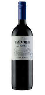 Carta Vieja Merlot 2023, Loncomilla Valley, Chile, 1/2 bottle